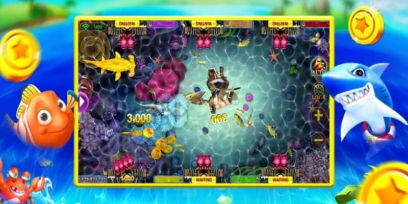 Bắn cá tài lộc - Sân chơi may rủi hấp dẫn cho game thủ